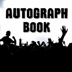 PDF/READ❤ Concert Autograph Book: Collect Signatures of Rock Stars, Band Members, or