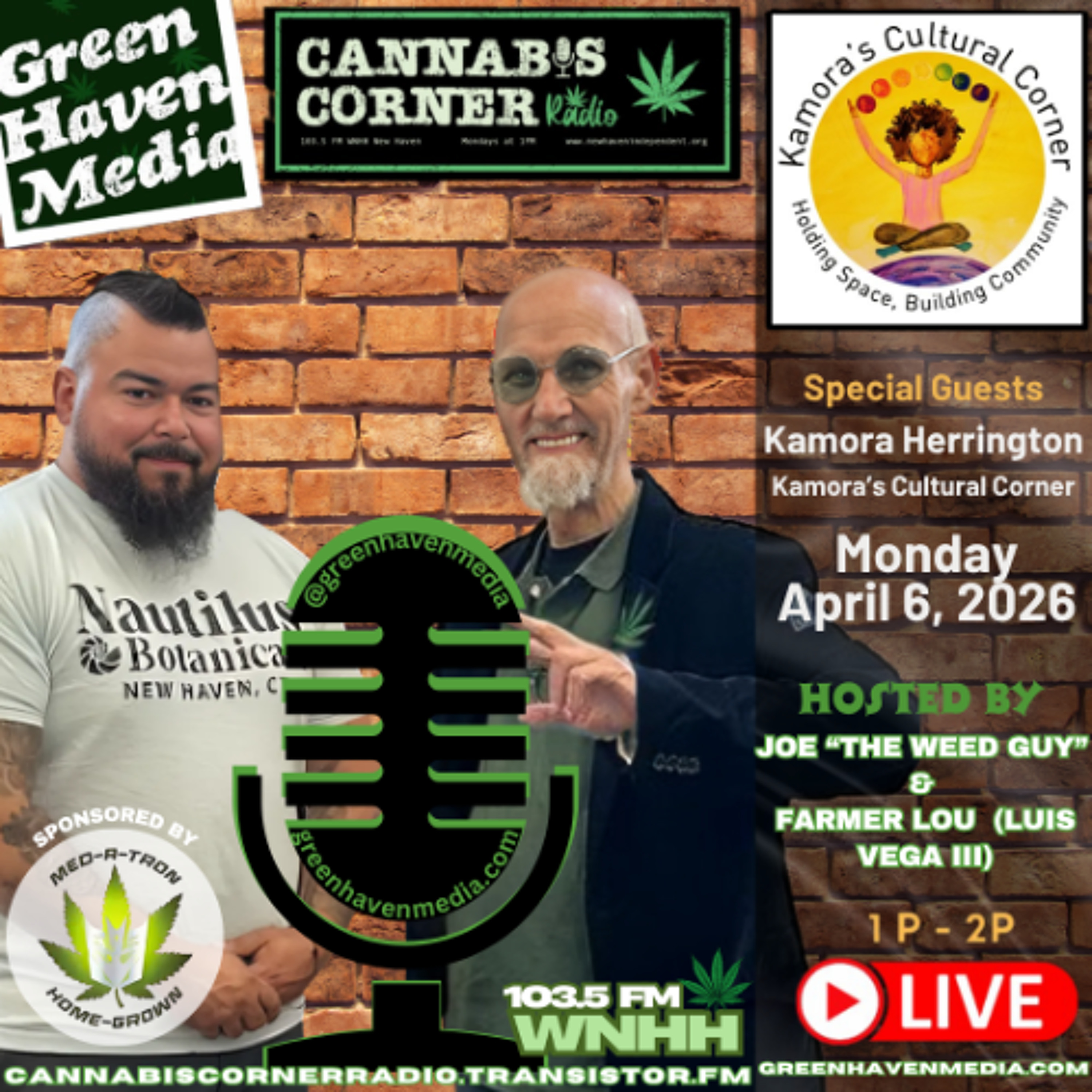 Cannabis Corner Radio:  April 6, 2026 episode artwork