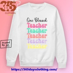 One Blessed Teacher Happy Teachers Day Twinkle shirt