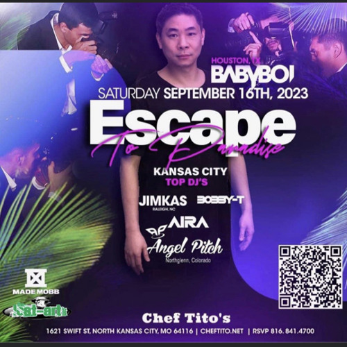 Escape to Paradise - Kansas City 9-16-2023 (Dj JimKas  OPENING SET for BABYBOI)