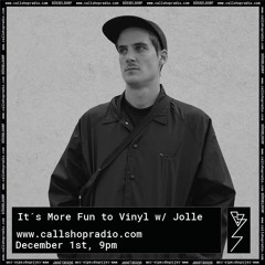 It´s more fun to vinyl w/ Jolle