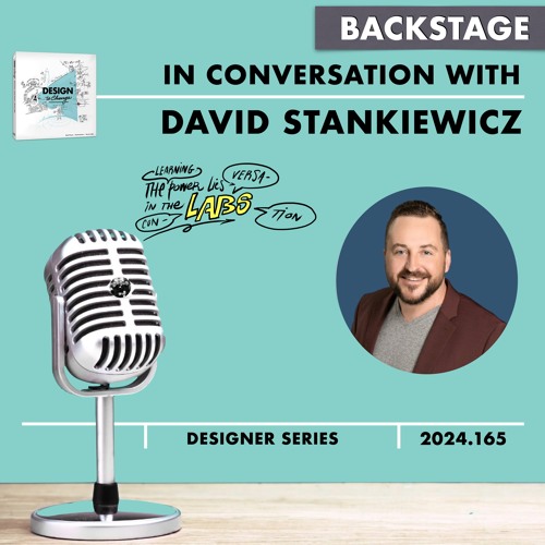 David Stankiewicz #DESIGNtoCHANGE Backstage #podcast with Ruud Janssen