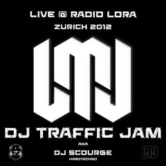 DJ Traffic Jam - Live @ Radio Lora Zürich 2012 (Hardtechno, only Vinyl)