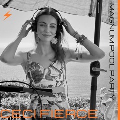 Ceci Fierce @ Magnum Pool Party, Cape Town, January 2025