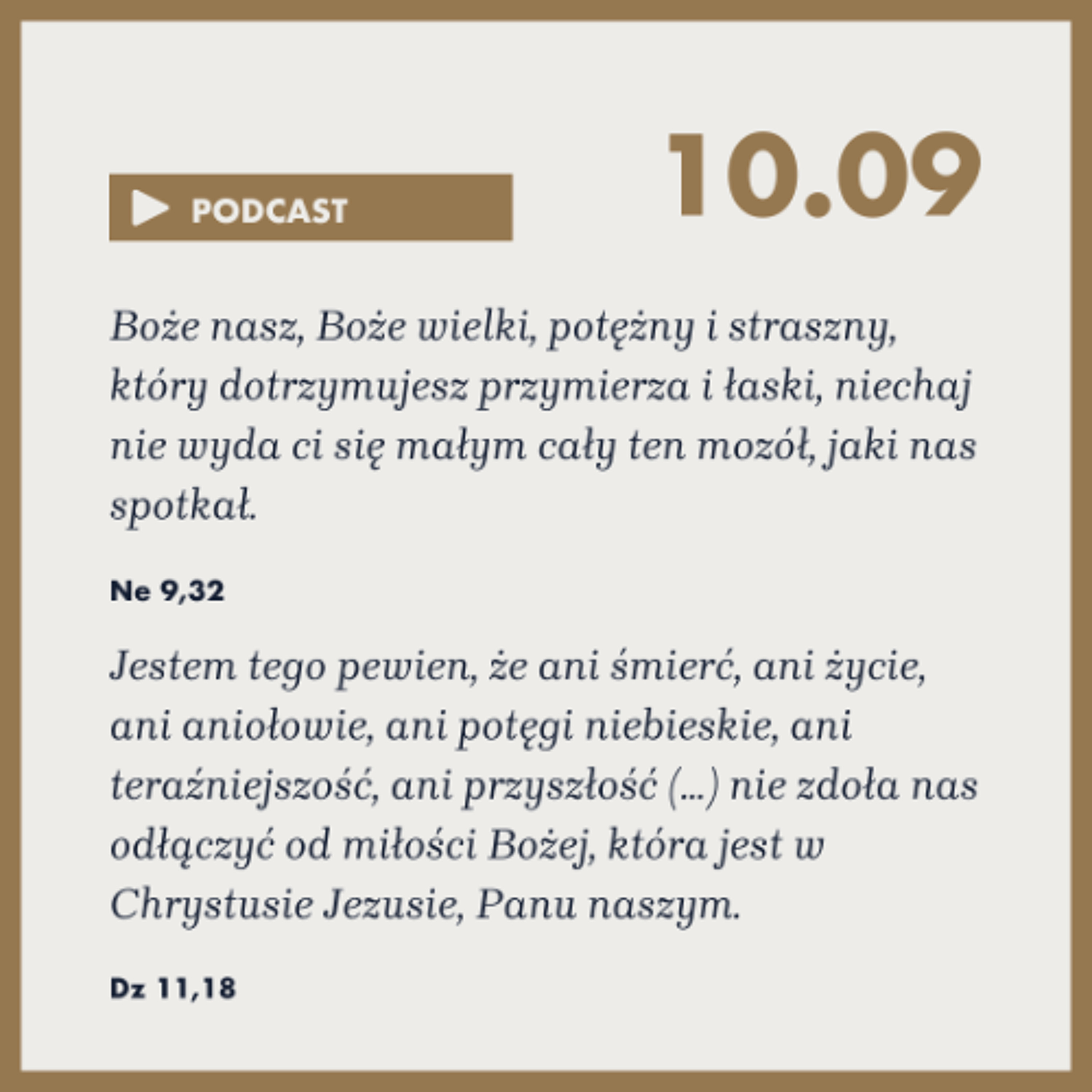 Poranek ze Słowem na 10 września 2025 episode artwork