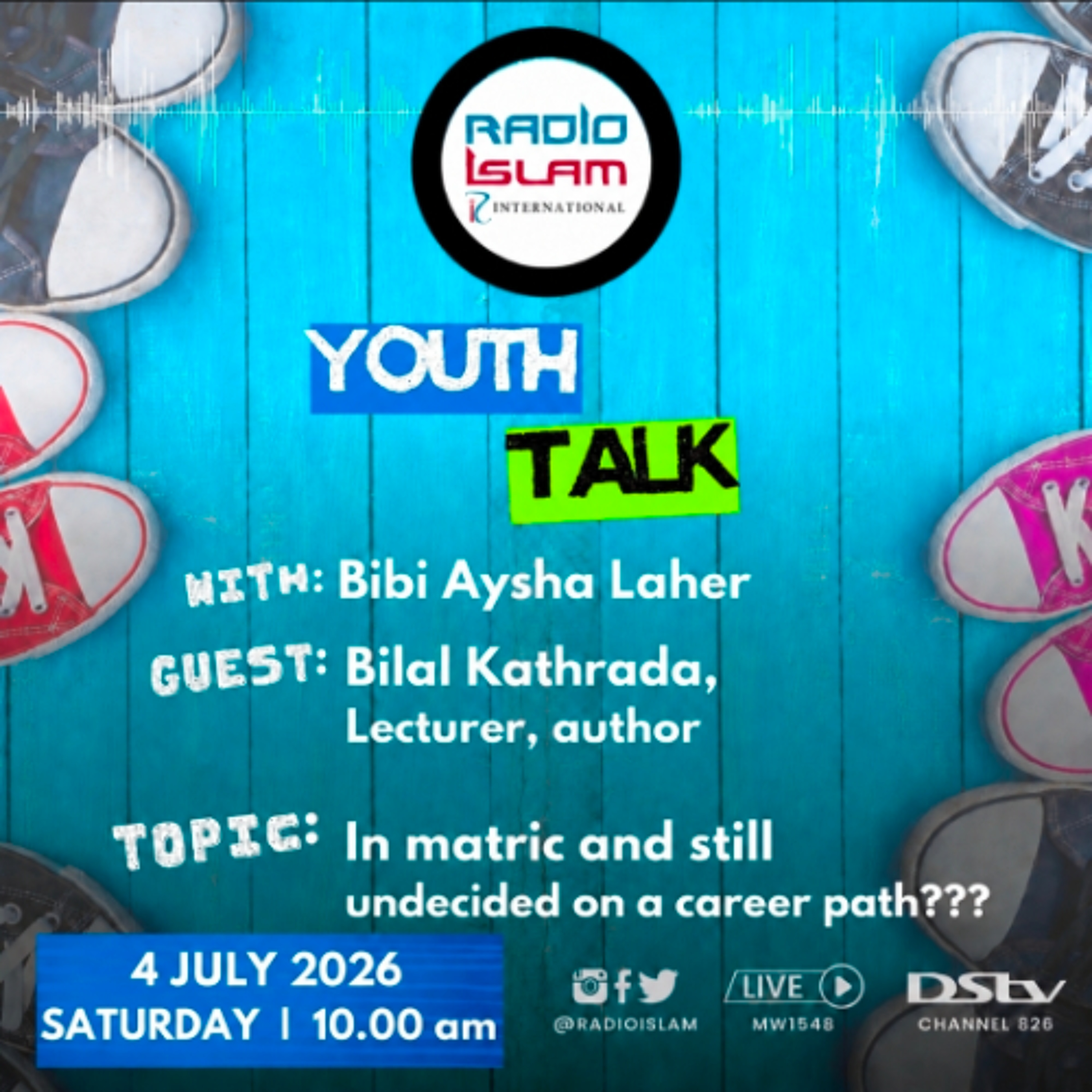 In matric and still unsure which career path to follow? Guest: Bilal Kathrada,  Lecturer & author