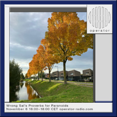 Proverbs for Paranoids 70