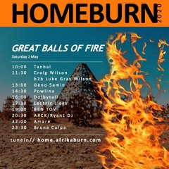 Powlina - Great Balls of Fire @ Home Burn 2020