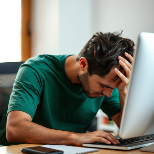 Thinking of You While Feeling Guilty and Pretending to Work