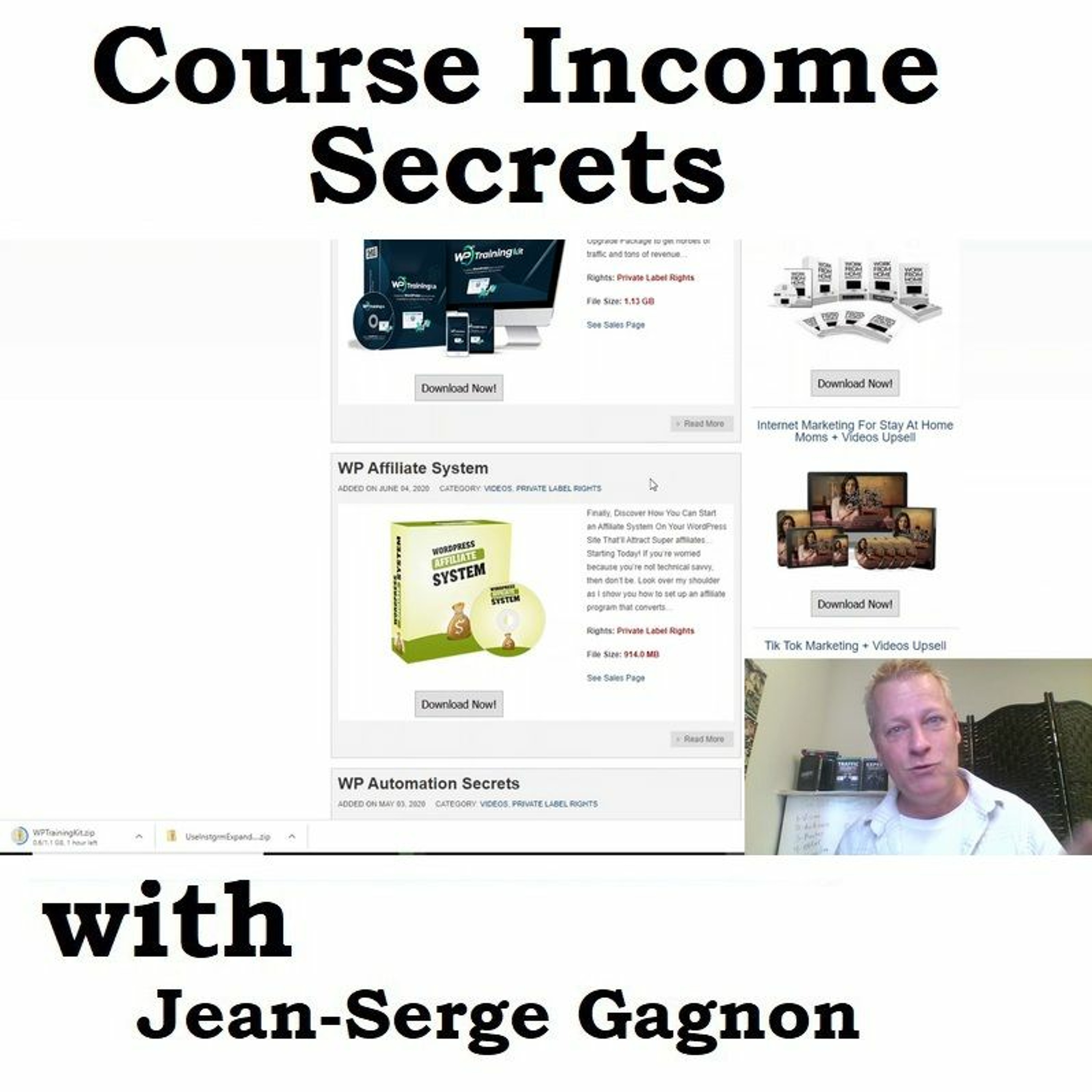 Course Income Secrets