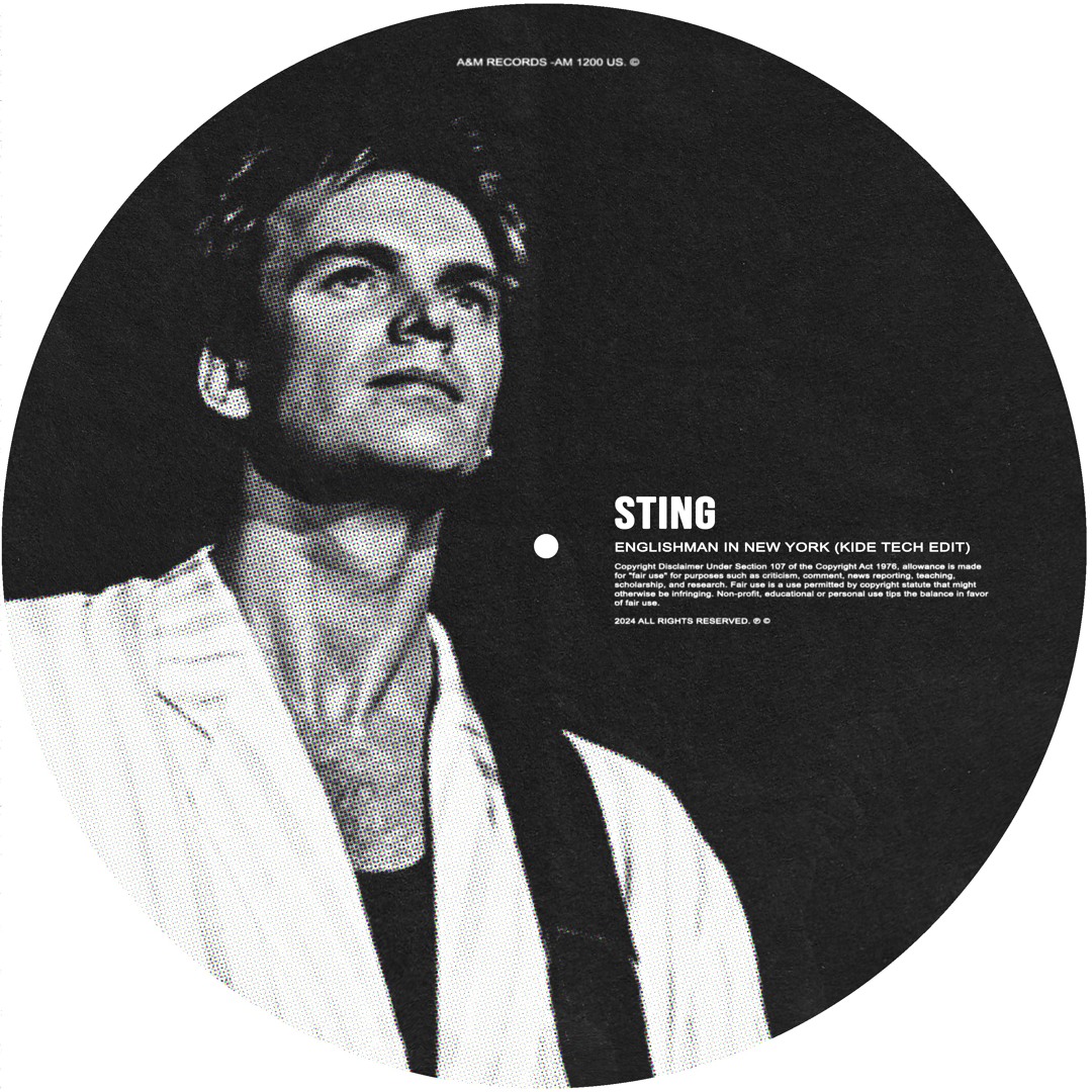 Stream Sting - Englishman In New York (Kide Tech Edit) / FREE