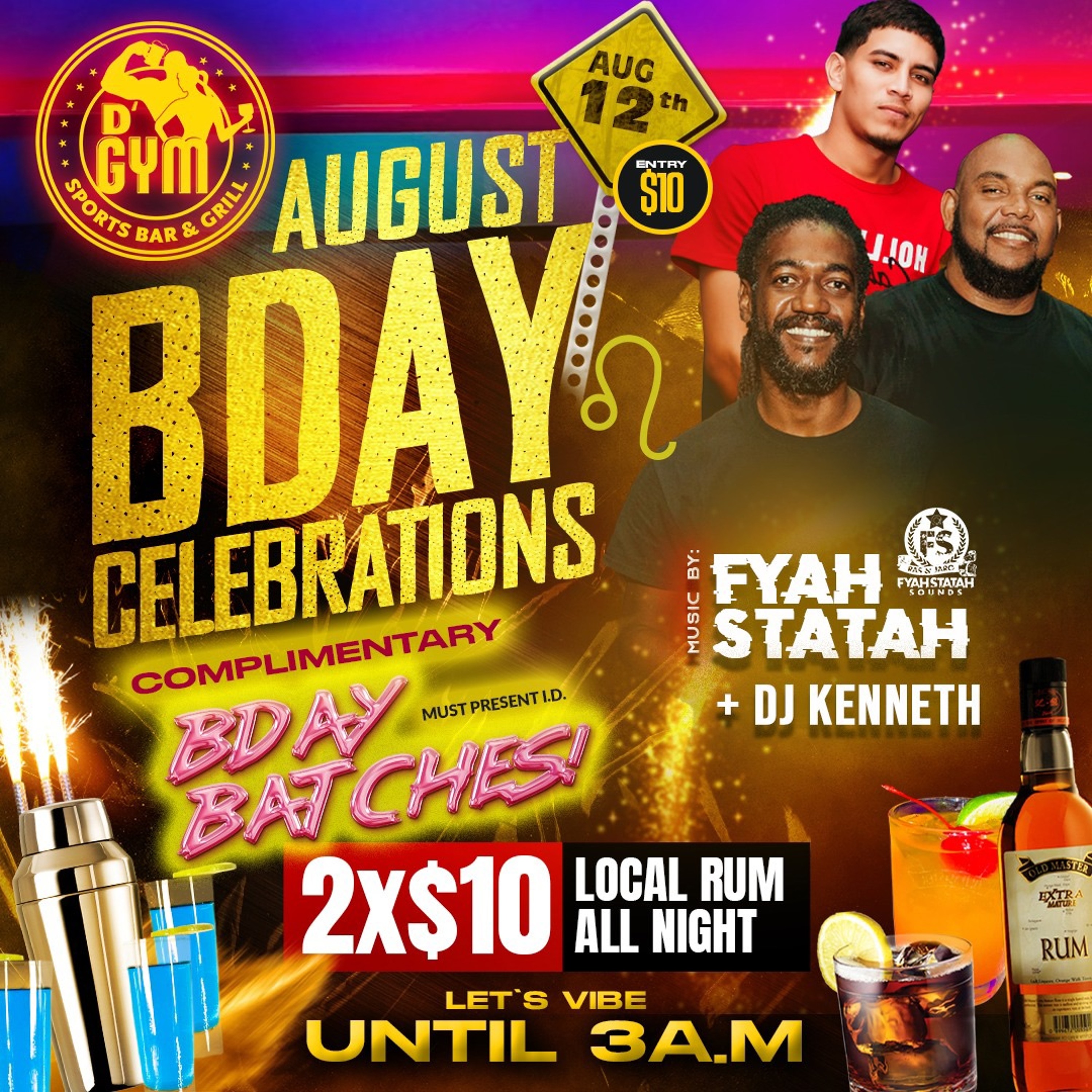 BDAY CELEBRATION @ DGYM (LIVE AUDIO) episode artwork