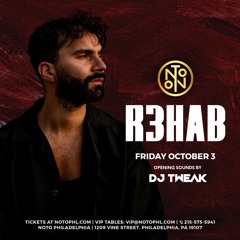 DJ TWEAK Opening Set for R3HAB at NOTO 10/3/2025