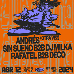 Andrés (otra vez) live at Club Colima