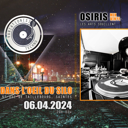 [ Osiris Mix ] Soirée Variation SET techno en vinyle 2024