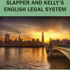 DOWNLOAD PDF Slapper and Kelly's The English Legal System
