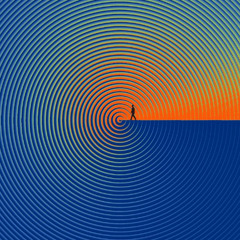 look through