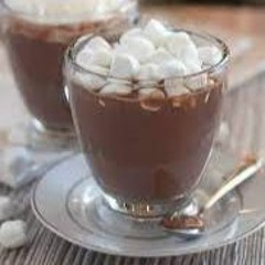 Hot Chocolate With Hazelnut Shot & Marshmallow Mix
