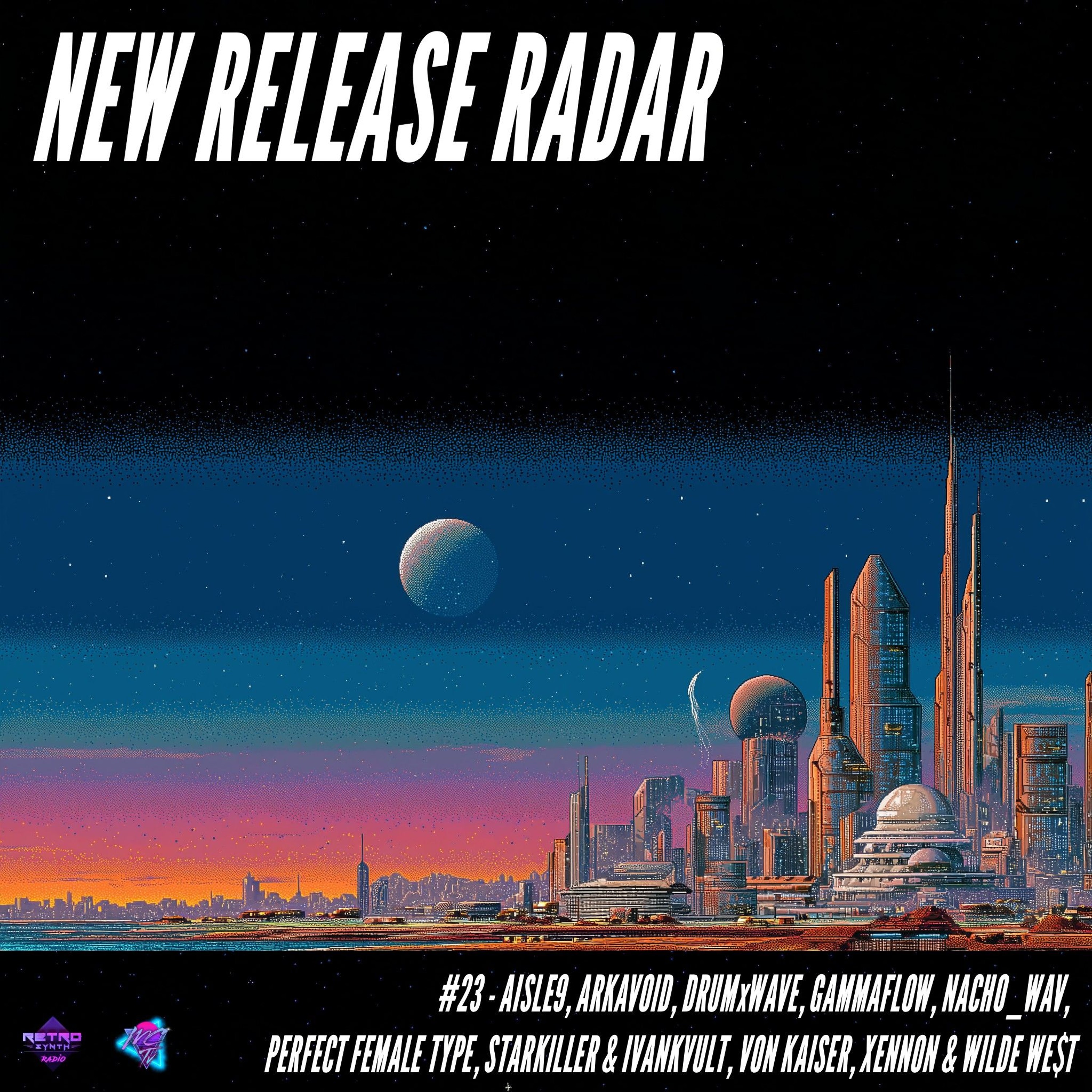 #23 - Xennon, Gammaflow, Aisle9 & More | New Synthwave Releases