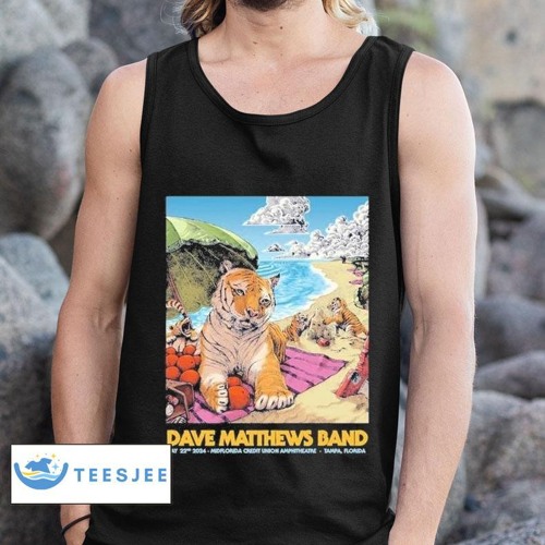 Dave Matthews Band Midflorida Credit Union Amphitheatre Tampa, Florida 2024 Shirt