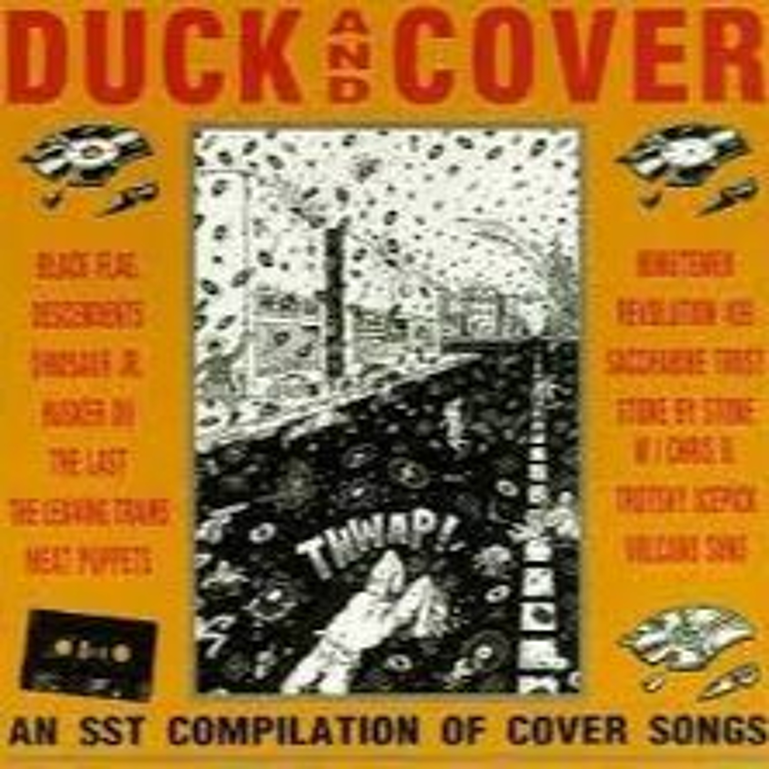 SST Records "Duck and Cover" is the featured album