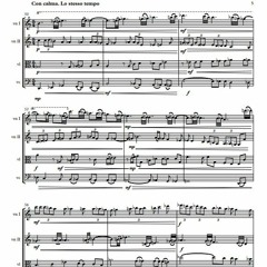 Pawel Strzelecki: 3. Adagio [String Quartet No. 16 (2023)].
