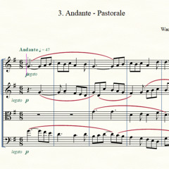 String Quartet No. 1 in G Major: 3. Andante "Pastorale"