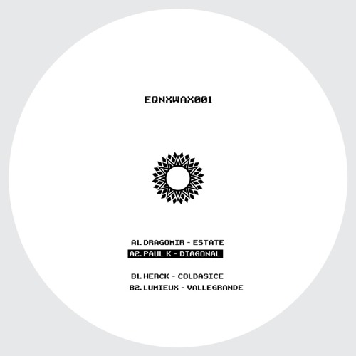 [EQNXWAX001] A2. Paul K - Diagonal [VINYL ONLY]
