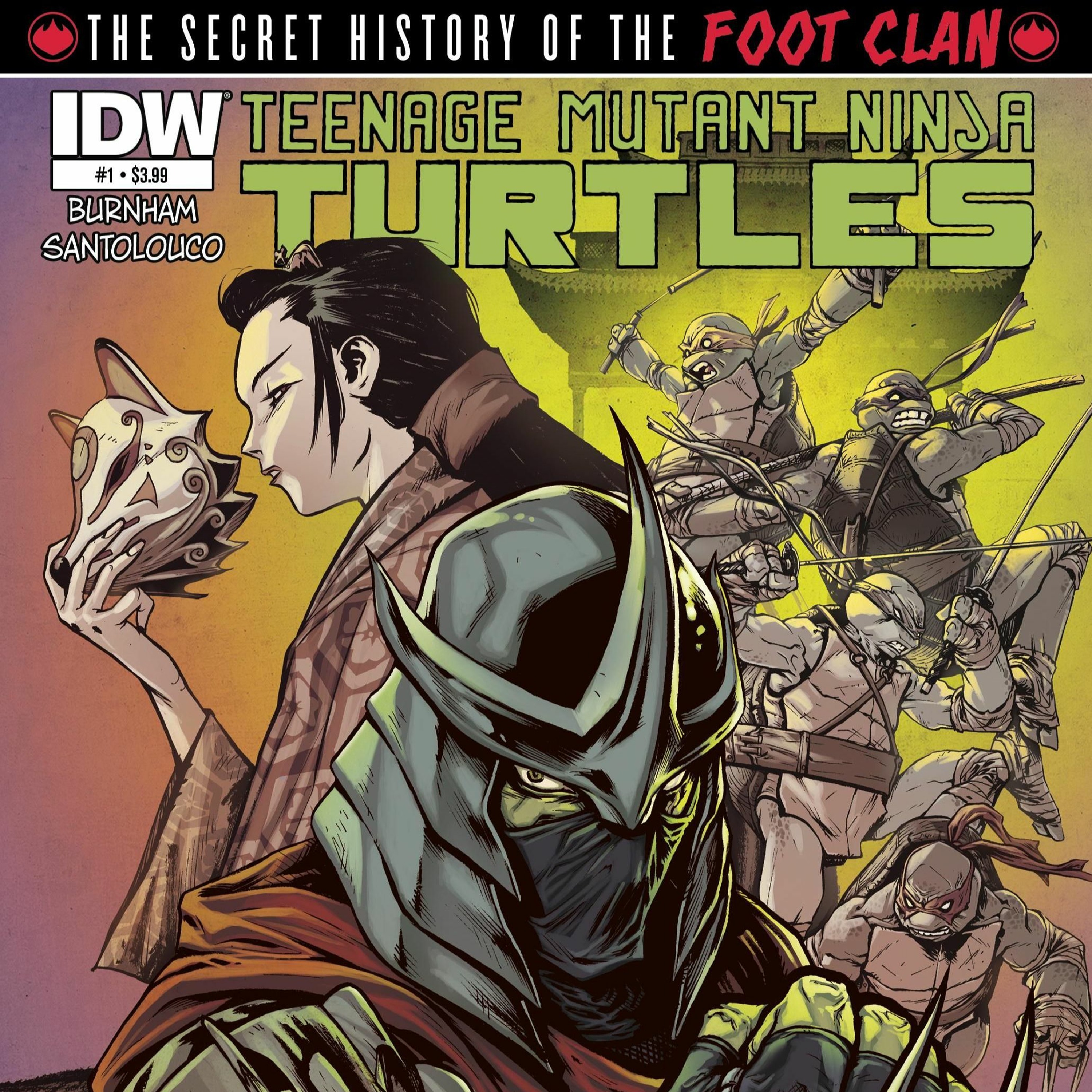Supple & Lean | A Geekcast 02: 'The Secret History Of The Foot Clan' episode artwork