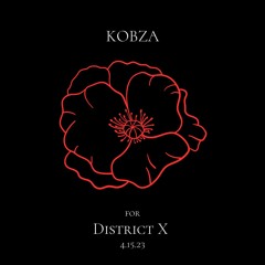 Kobza (UA) - District X Melodic Techno Set