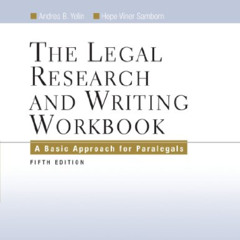 VIEW PDF 💔 The Legal Research and Writing Workbook: A Basic Approach for Paralegals