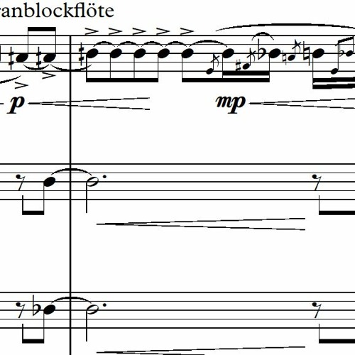 Lichtungen für Blockflöte und Orchester