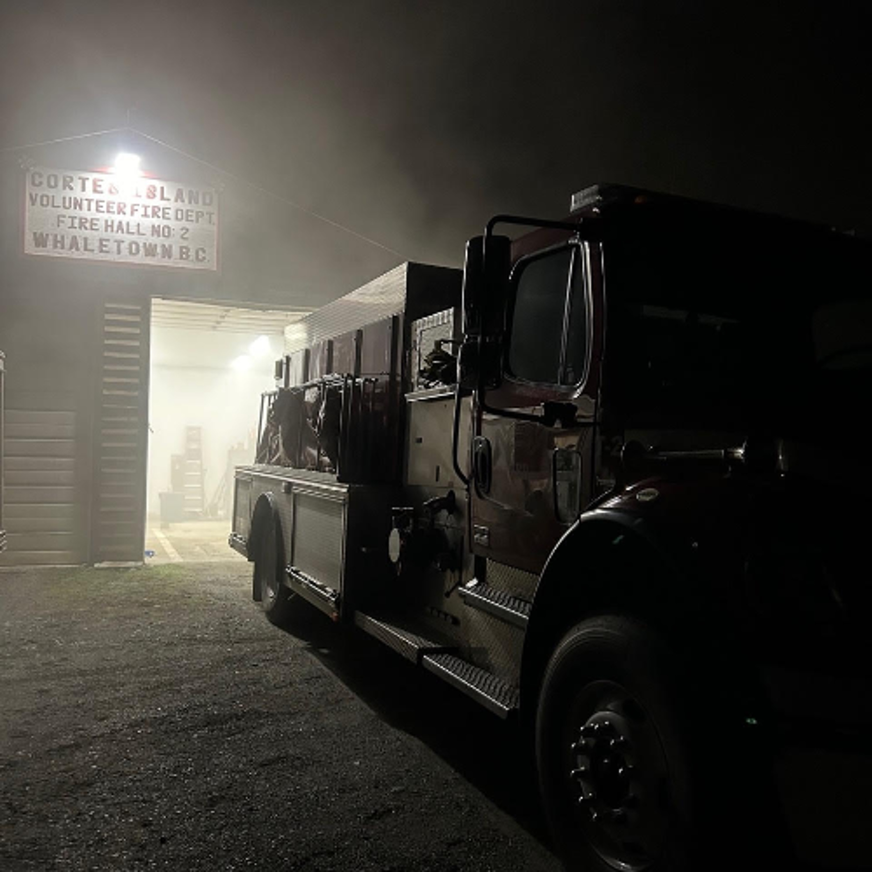 2025 at the Cortes Island Fire Department episode artwork
