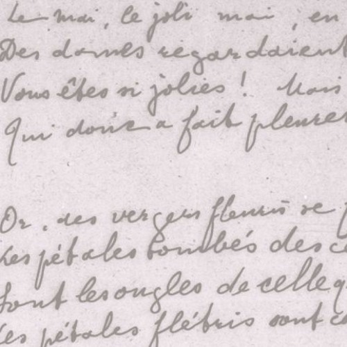 Stream « Mai » de Guillaume Apollinaire, chanté par Robert Cottard from Fondation La Poste