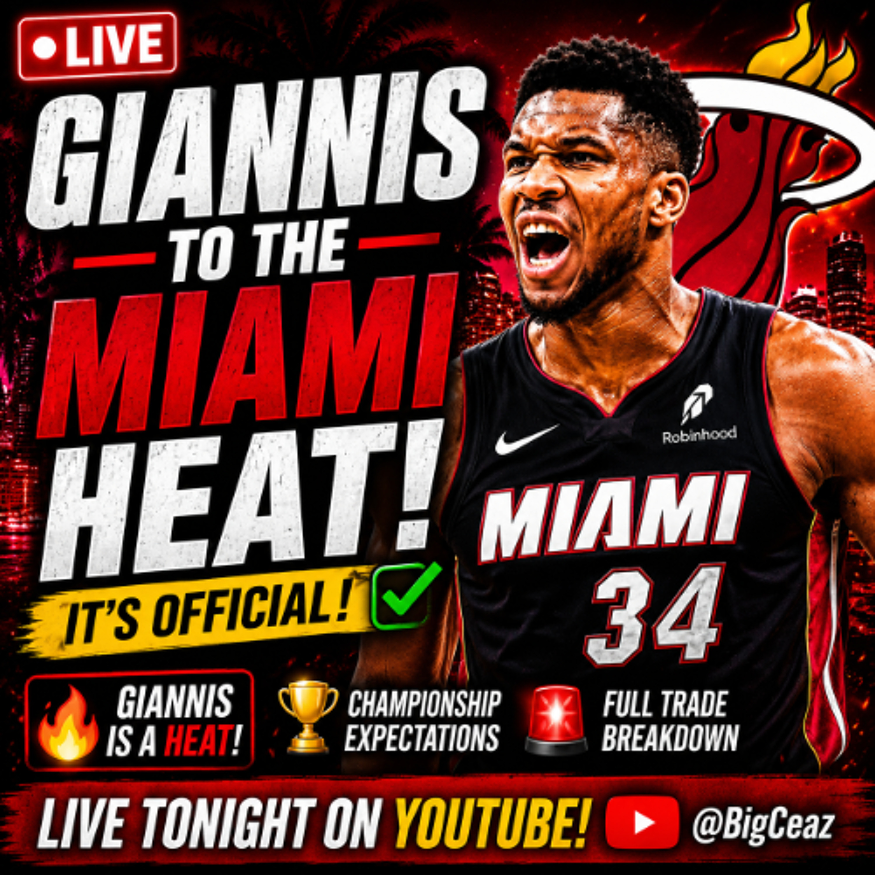 BREAKING NEWS GIANNIS TO THE HEAT episode artwork