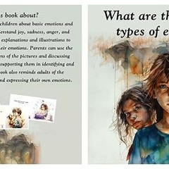 _ What are the different types of emotions? Educational Children's Book Ages 6-8 BY: Irina Char