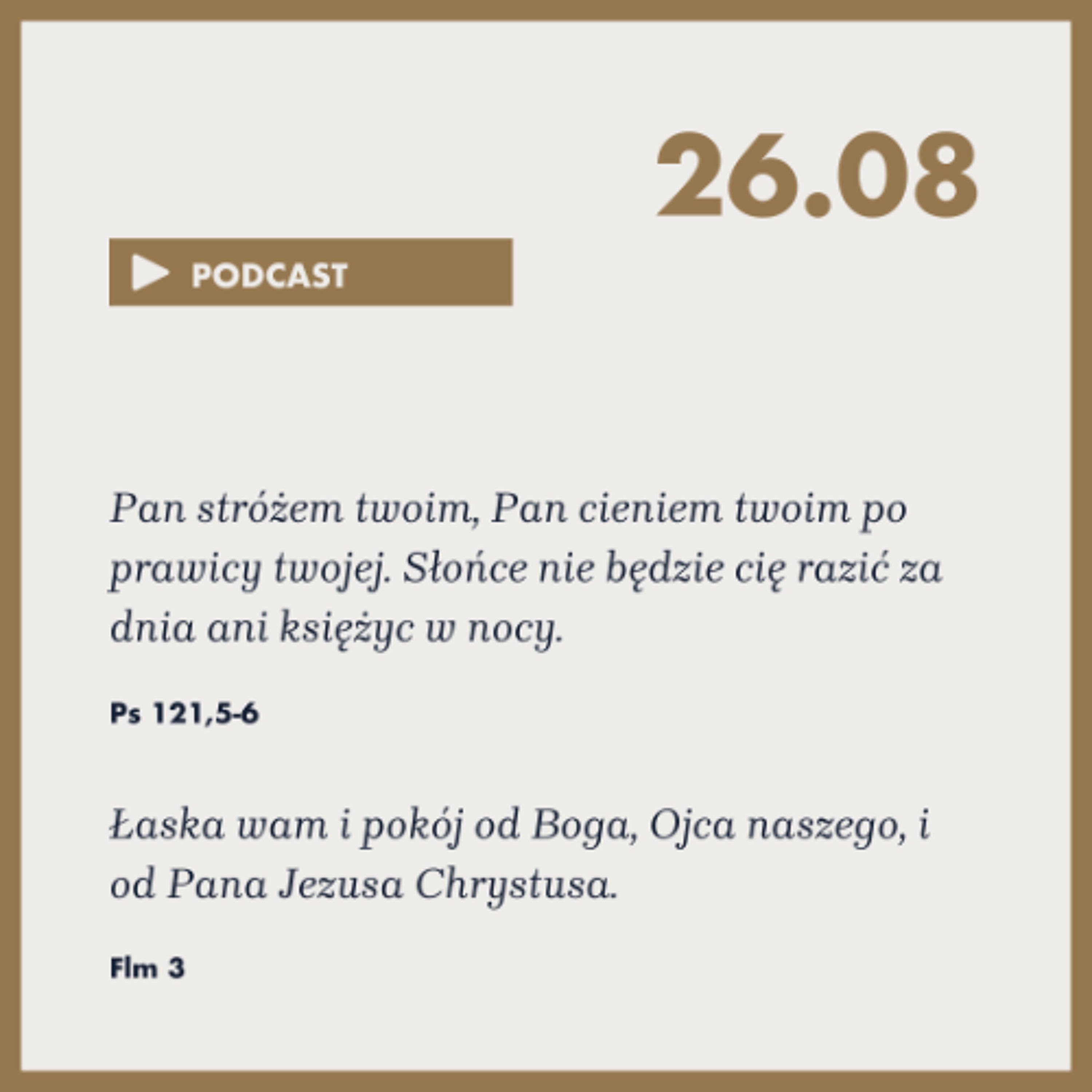 Poranek ze Słowem na 26 sierpnia 2025 episode artwork