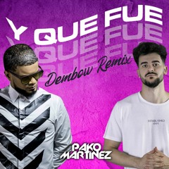 Pako Martínez x Don Miguelo - Que Fue Dembow Remix