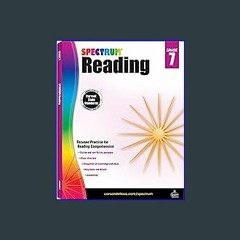 $$EBOOK ✨ Reading Comprehension Grade 7, Ages 12 to 13, 7th Grade Reading Comprehension Workbooks,