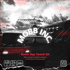 Mobb Inc Boom Bap Drums Sound Kit - Sound Showcase 25 Sounds