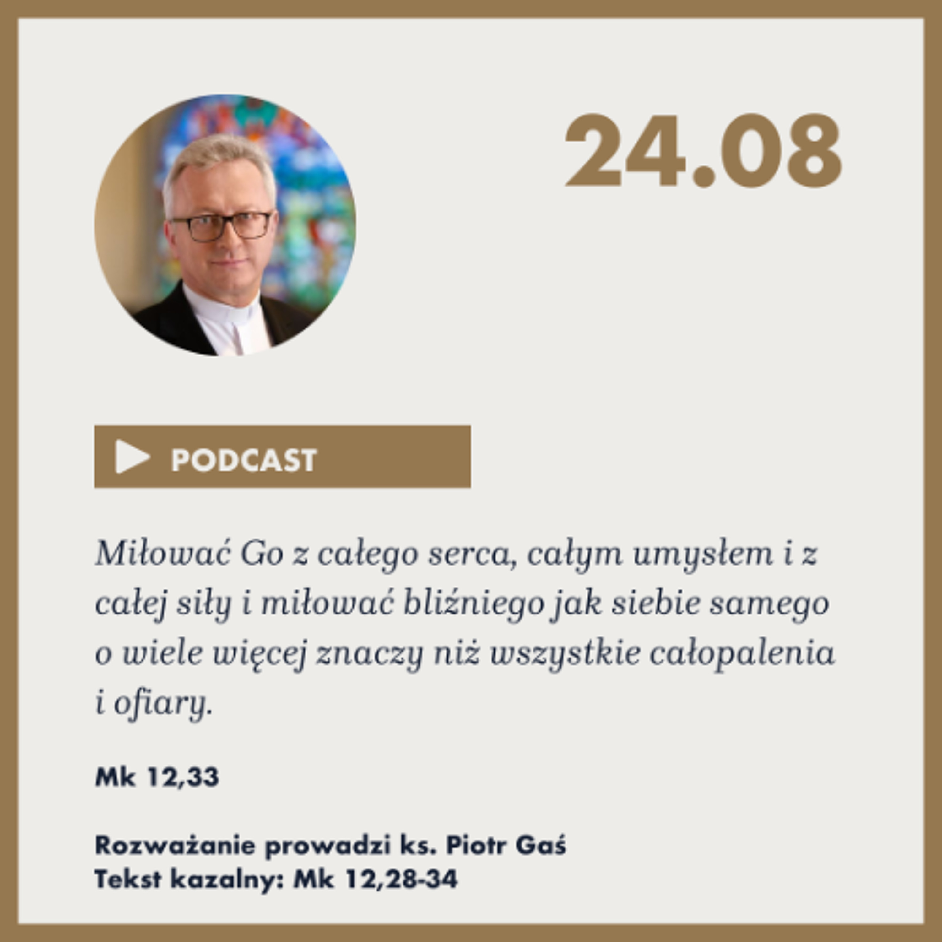 Niedziela ze Słowem, rozważanie z nabożeństwa 24 sierpnia 2025 episode artwork