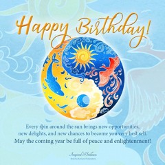 Happy birthday to you...