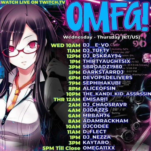 OMFG! #17 01042023 - PsyTrance Melodic HiTech FreeForm HardPsy Live TwitchTV 2 hour set