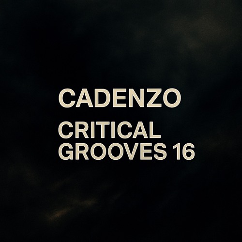 Cadenzo - Critical Grooves 16