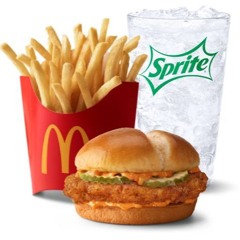 Craving a kick? Dive into McDonald's Spicy McChicken for the ultimate fiery flavor!