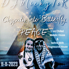 Chrysalis into Butterfly - PEACE - by DJ MickyTeK 11-11-2023