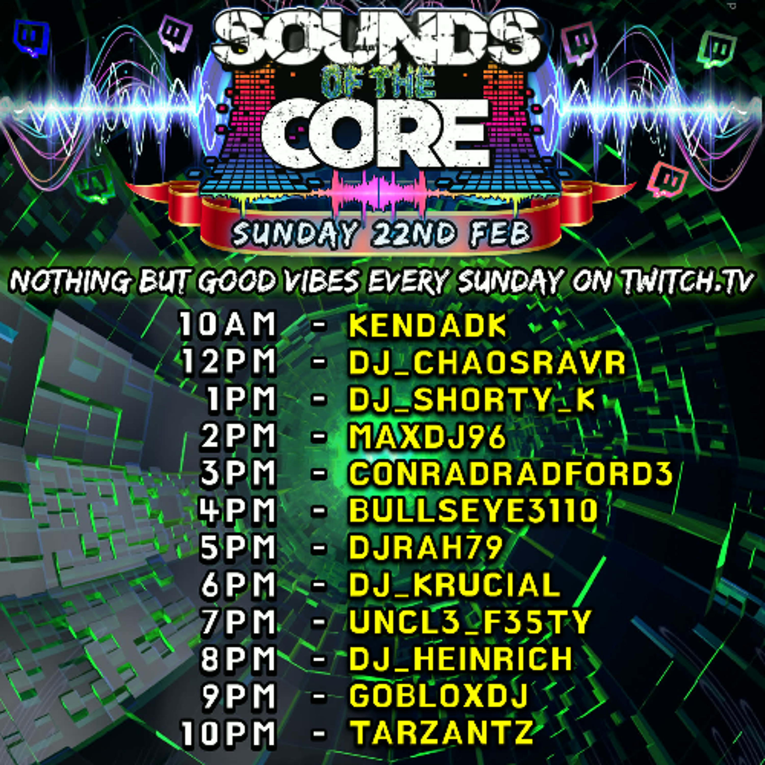 Sounds of the Core 22.02.26 Freeform Edition episode artwork