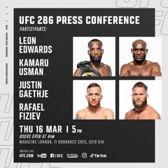 UFC 286: Pre-Fight Press Conference (AMP'd)| #UFC #UFC286