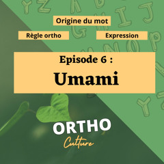 Episode 6 - Umami
