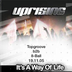 Topgroove b2b 8 Ball with MC’s Natz & Space - Uprising